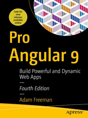 cover image of Pro Angular 9